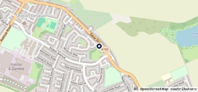 Map showing the location of Westbourne Garage