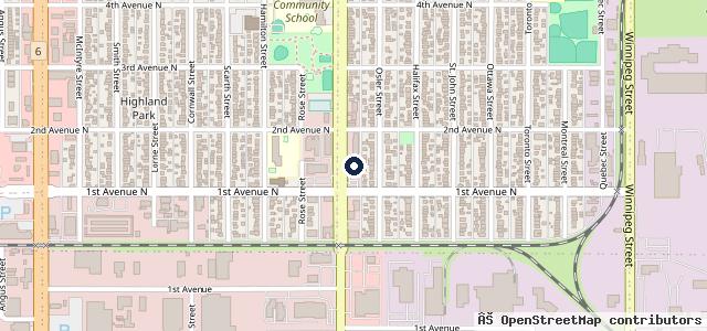 Map showing the location of The Dent Center
