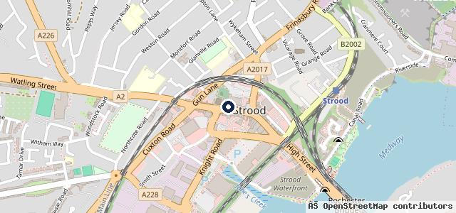 Map showing the location of Young Guns Motorcycles