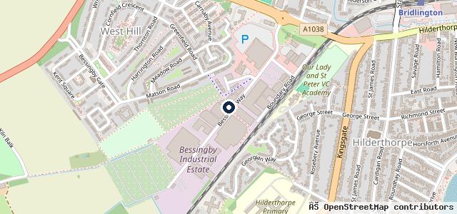 Map showing the location of Gowland Motor Services