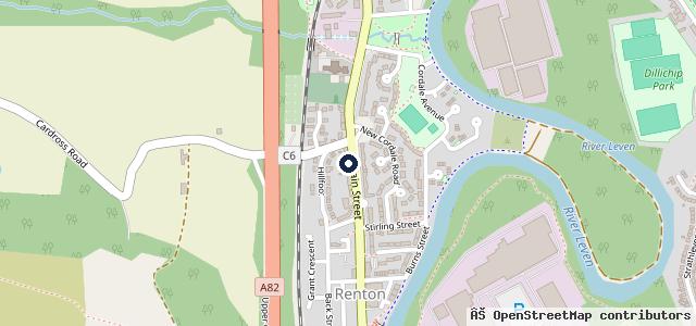 Map showing the location of Renton Garage