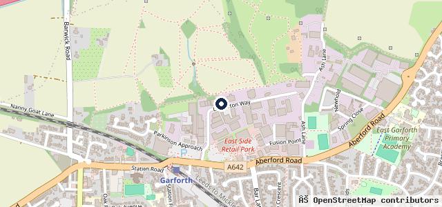 Map showing the location of H T Autos Leeds Ltd