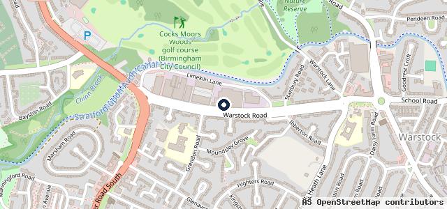 Map showing the location of TyreCom Autos