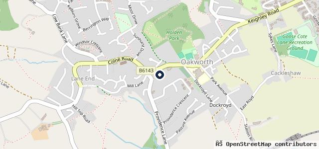 Map showing the location of Highfield Motors
