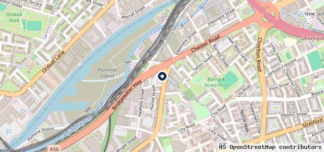 Map showing the location of Williams Select Manchester