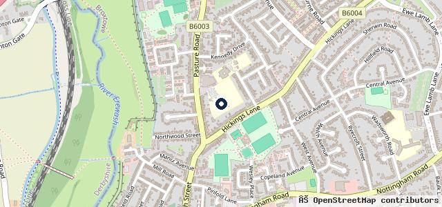 Map showing the location of N P Byrne Garages Ltd