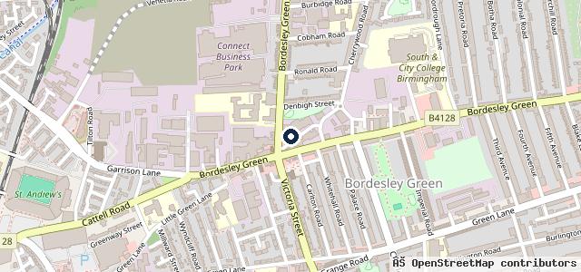 Map showing the location of VP Motors