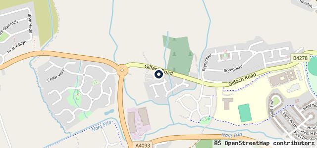 Map showing the location of Tyre Trax