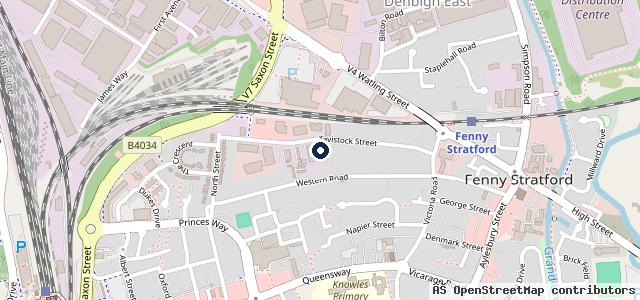 Map showing the location of Fast Track MOTs (BY APPOINTMENT ONLY)
