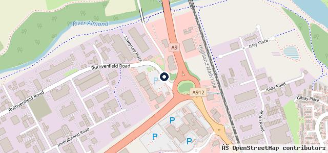 Map showing the location of Arnold Clark Mercedes-Benz of Perth