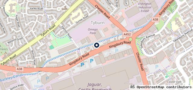 Map showing the location of M S Auto Centre ltd | Erdington