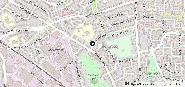 Map showing the location of The Tyre Mann Ltd