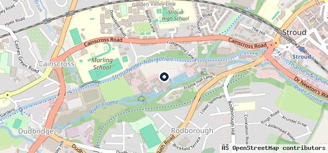 Map showing the location of Dinwoodie Motors Ltd