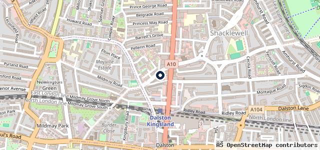 Map showing the location of Technic Auto Centre