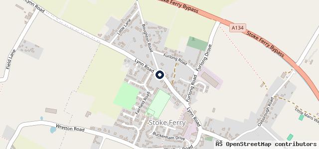 Map showing the location of English E W & Son