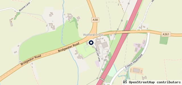 Map showing the location of County Specialist Vehicles