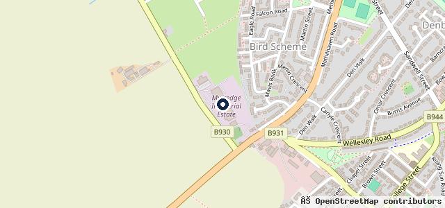 Map showing the location of James Moodie Motor Engineers & MOT Centre