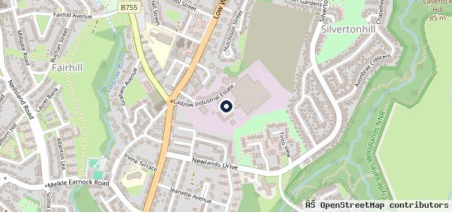 Map showing the location of A Plus Mot