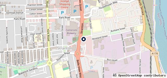 Map showing the location of AA Motors (North East) Ltd