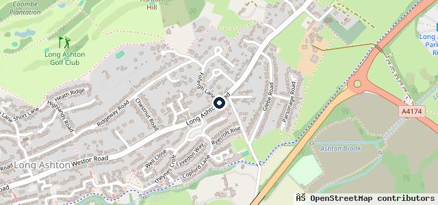 Map showing the location of Blade Suzuki Bristol