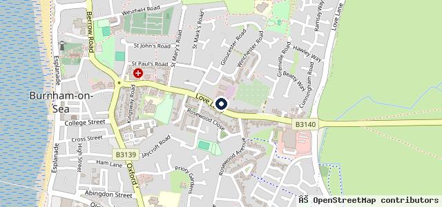 Map showing the location of Dog Motorcycles