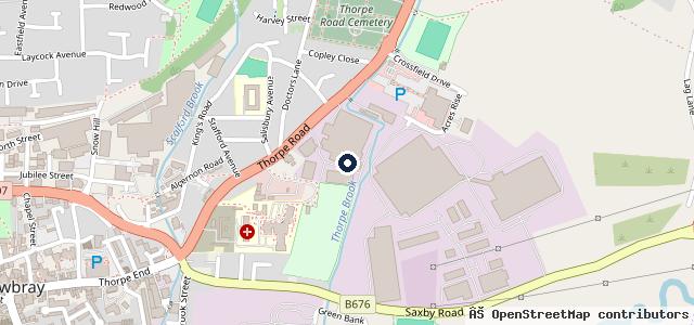 Map showing the location of Driven Automotive