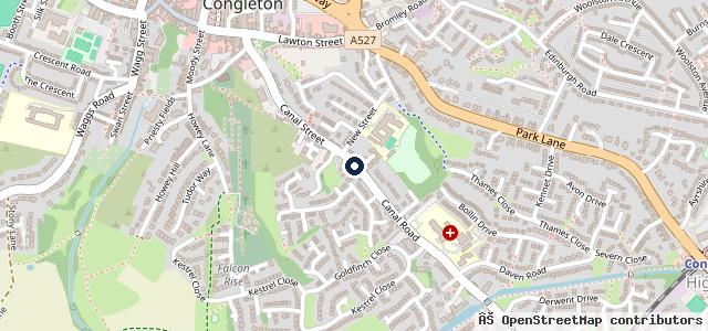 Map showing the location of Amerys Garage