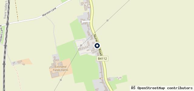 Map showing the location of Arbury PEUGEOT
