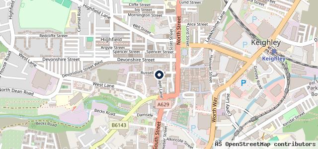 Map showing the location of Auto Test