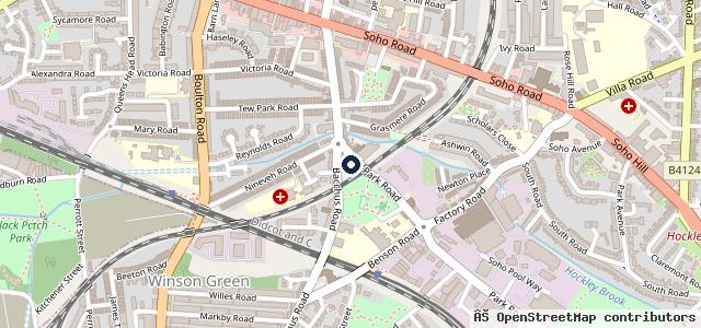 Map showing the location of Badwal Motors