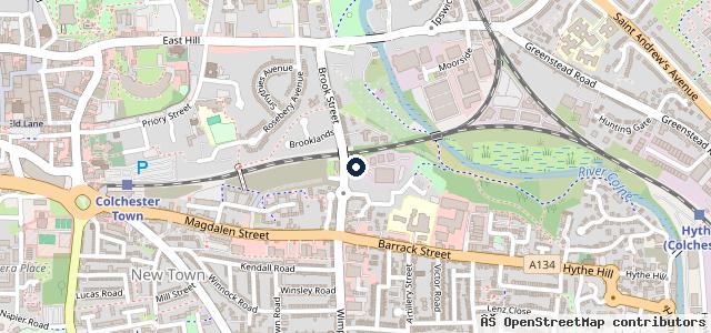 Map showing the location of Autoenhance Services MOT Test Centre