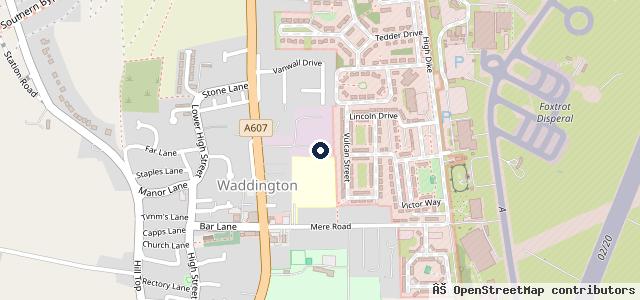 Map showing the location of Bosch Car Service - Vulcan Motor Engineering