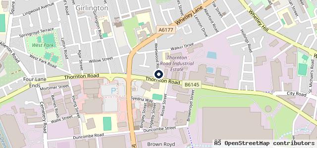 Map showing the location of Bargain Motors MOT and Repairs Centre