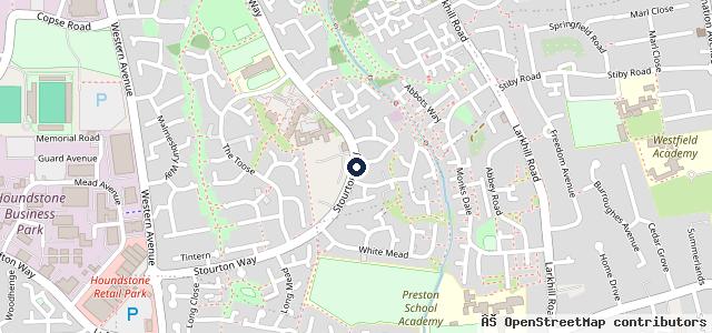 Map showing the location of John Cornick Motors