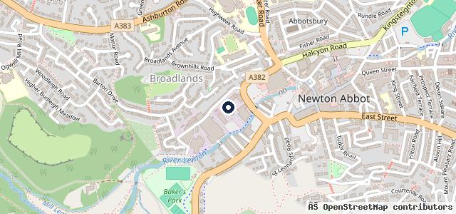 Map showing the location of Old Mill Garage Ltd