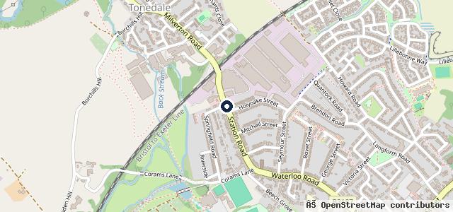 Map showing the location of Bulford Garage Sales Ltd