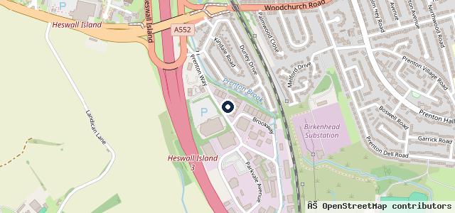 Map showing the location of C & A Car Care