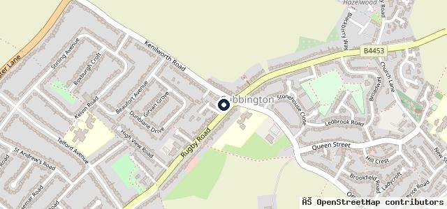 Map showing the location of Comptons Garage Services ltd