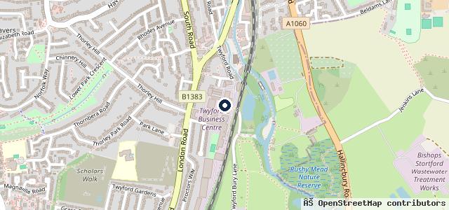 Map showing the location of D R Autos (Bishop's Stortford) Ltd