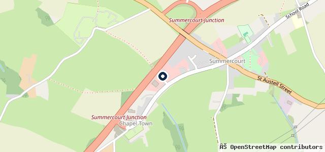 Map showing the location of Dales Renault, Summercourt