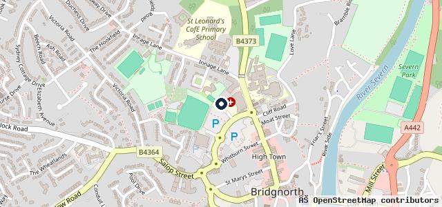Map showing the location of Bosch Car Service - David Dexters Service