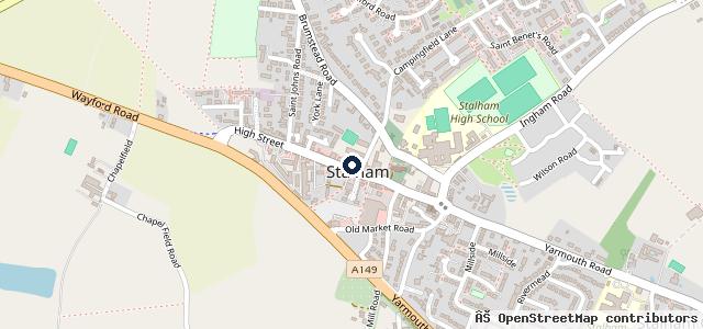 Map showing the location of DLH AutoCentre