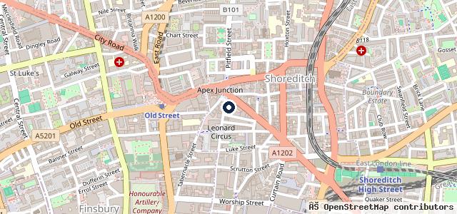 Map showing the location of A C Motors UK Ltd