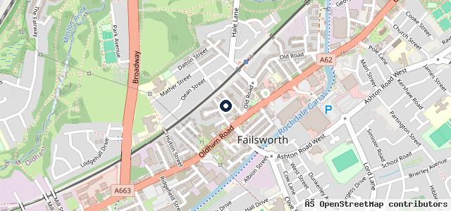 Map showing the location of ACQ mobile valeting