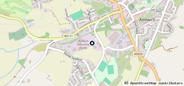 Map showing the location of Anglesey car care
