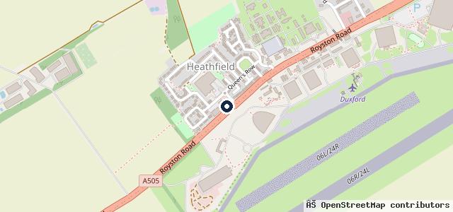 Map showing the location of EMG Motor Group Duxford - Mitsubishi Service & Citroen Specialist