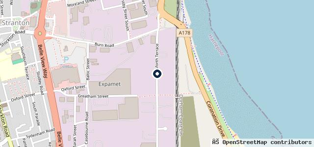 Map showing the location of Endeavour Autos