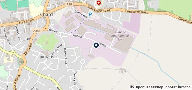 Map showing the location of John Beer Motor Repairs