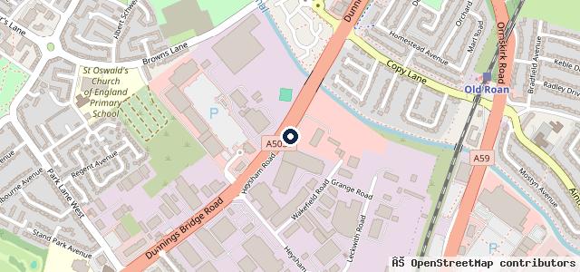 Map showing the location of Motor Range Liverpool