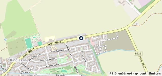 Map showing the location of Reekie of Kinglassie Co Ltd